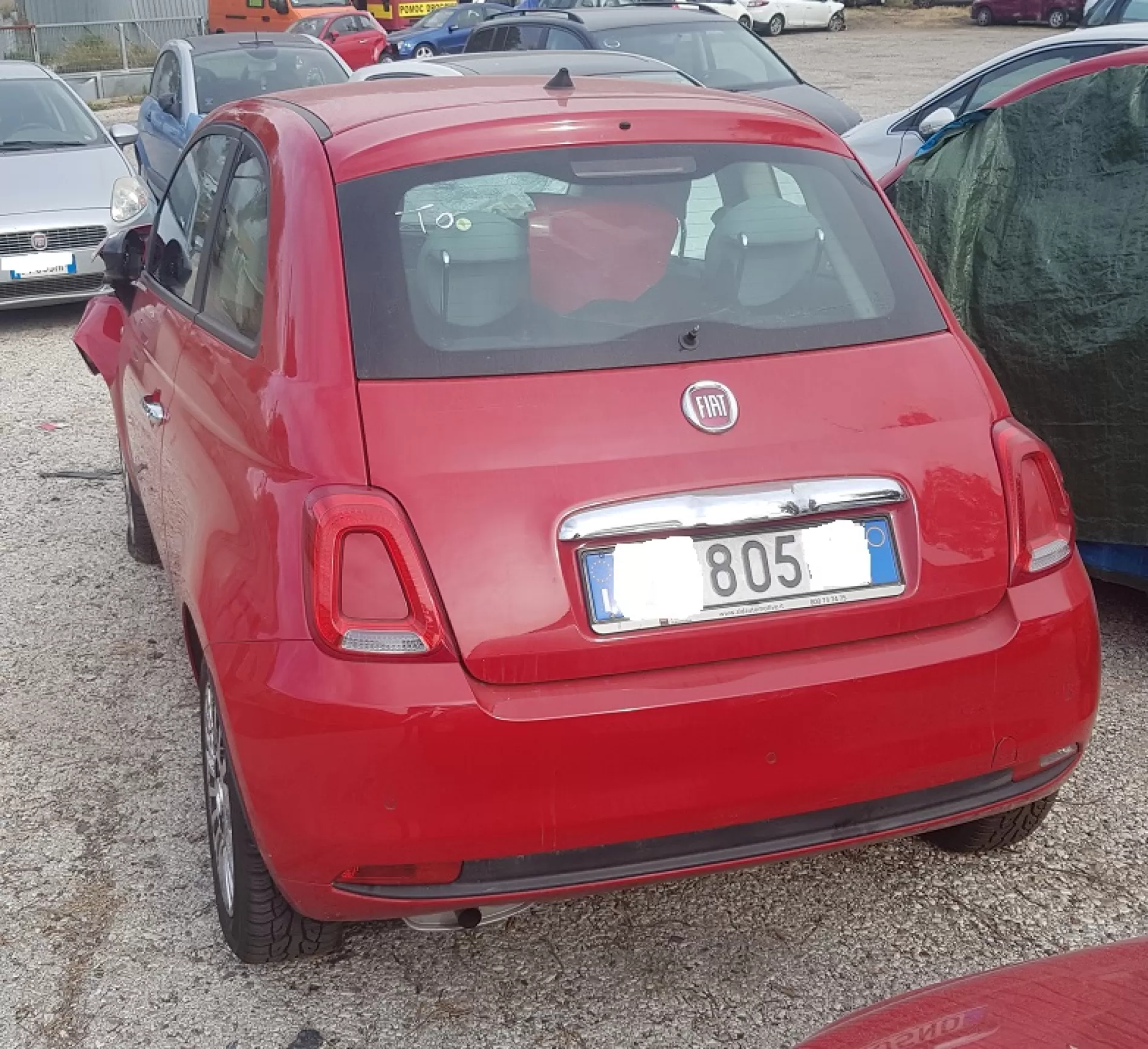 Fiat 500 1.2 benzina 69cv anno 04-2018